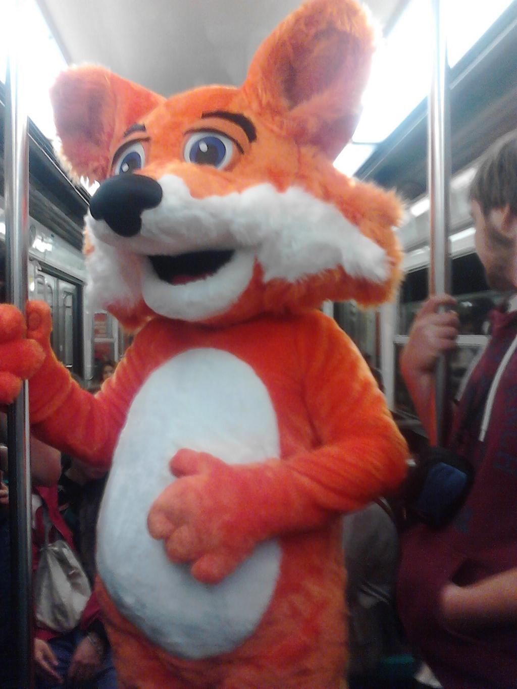Fox dans le métro