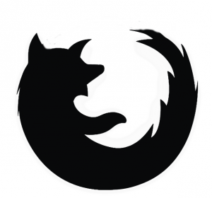 Ombre du Fox du logo Firefox