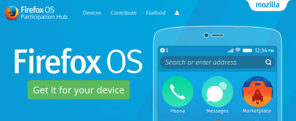 Firefox OS Participation Hub – Get it for your device