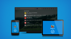 Sync entre Firefox pour Android et TV Panasonic & tablette sous Firefox OS
