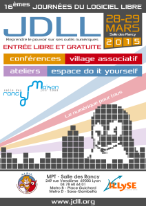 Affiche des JDLL 2015