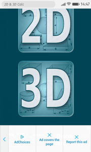 2D & 3D Calc : 2D, 3D + choix pub