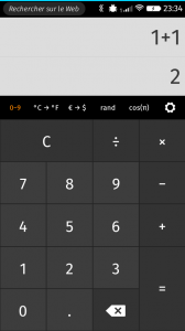 Calculatrice scientifique : fonctions de base