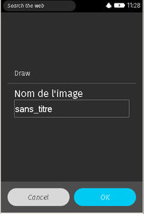 Draw appdujour nom de l'image