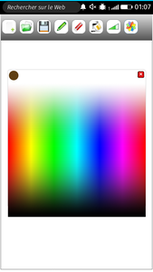 Draw appdujour palette de couleurs