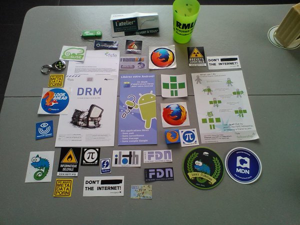 RMLL 2015 : goodies