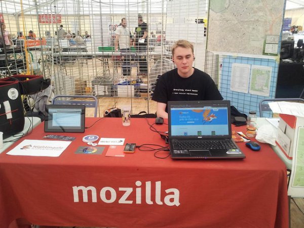 Stand Mozilla aux RMLL 2014